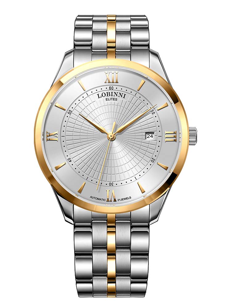 Lobinni Wrist Modern Design Men Automatic Wristwatches 40.5mm.
