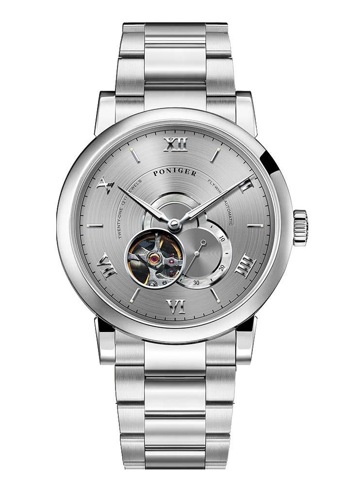 Poniger Luxury Brand Automatic Mechanical Wristwatches 41.5mm.