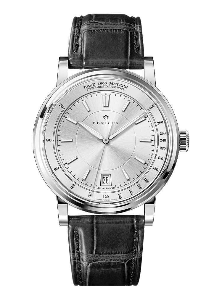 Poniger Modern Mechanical Wrist Watches For Men Wristwatches 41mm.