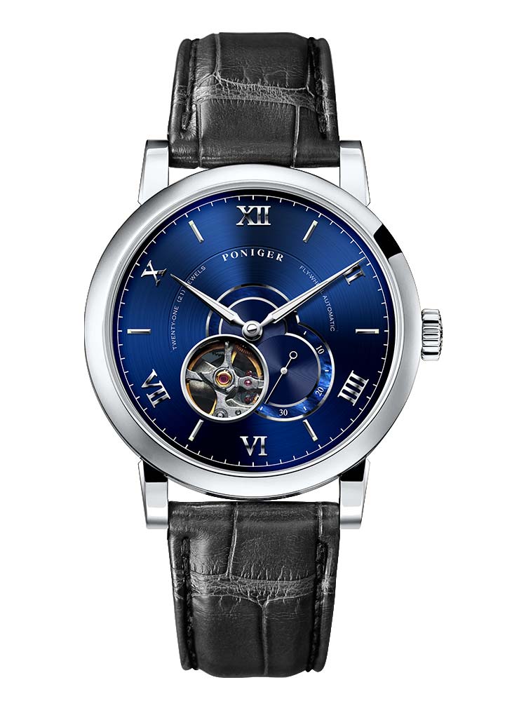 Poniger Wrist Mechanical Automatic Watch 41.5mm.