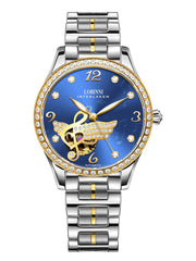 Lobinni Stainless Steel Ladies Fashion Wrist Watches 34mm.