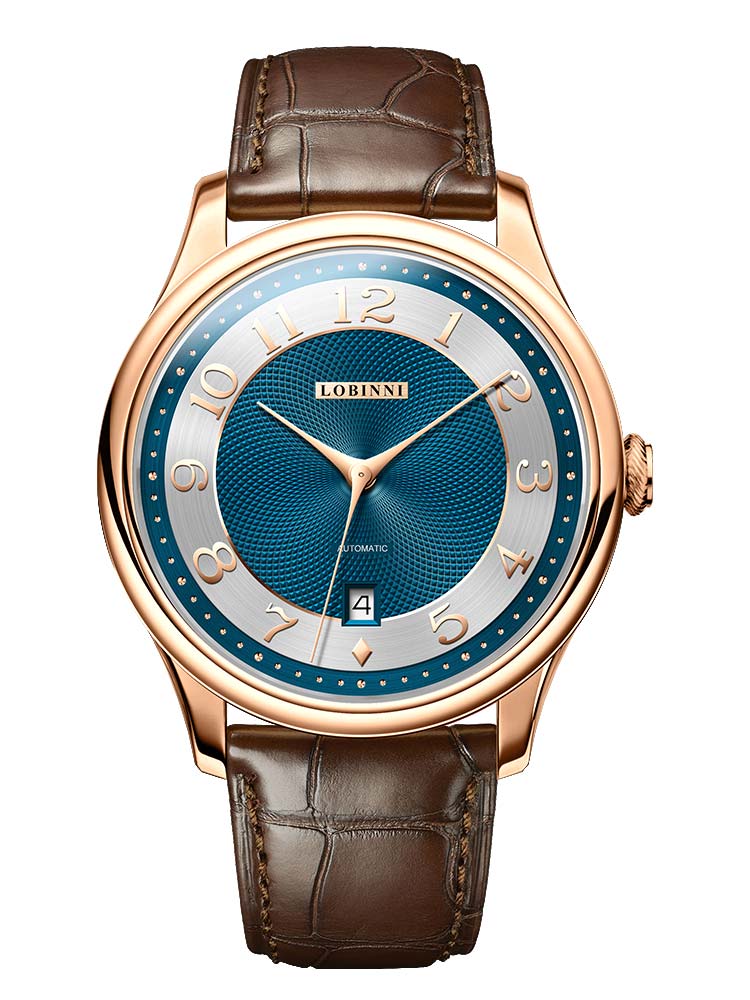 Lobinni Classic Men Automatic Wristwatches Luxury 42mm.