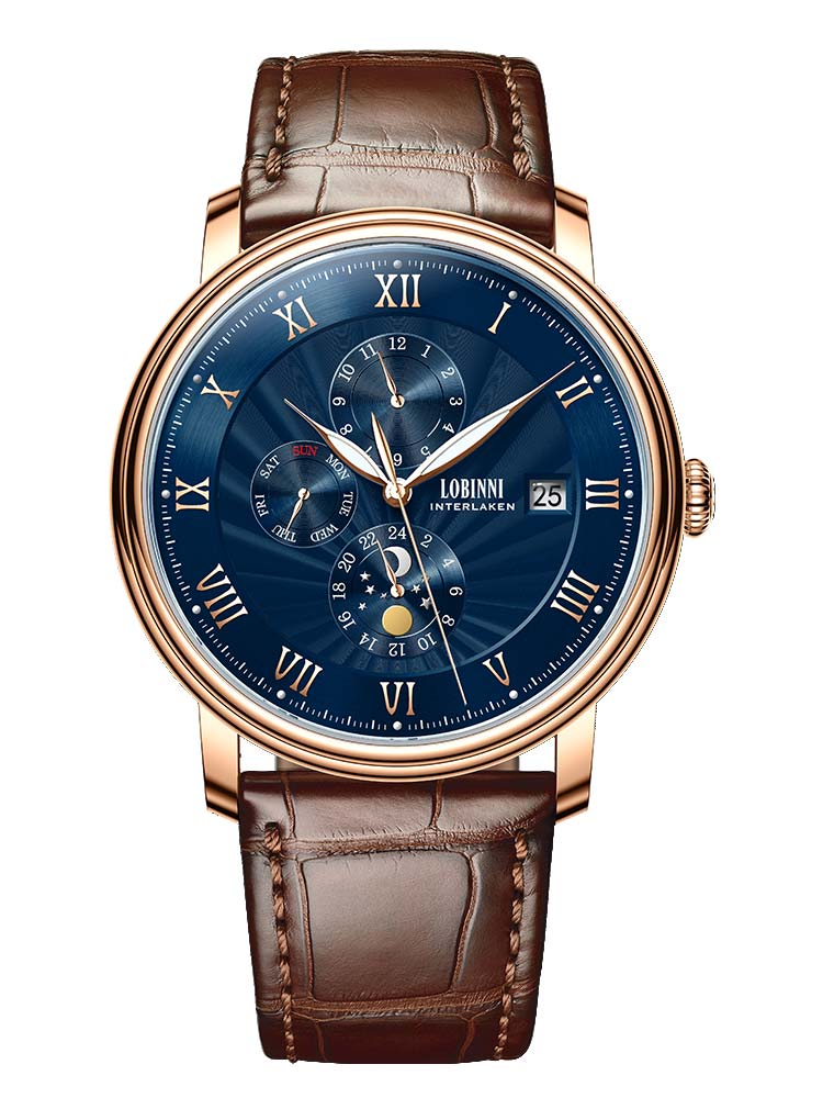 Lobinni Branded Automatic Movement Self Winding Watches 40mm.