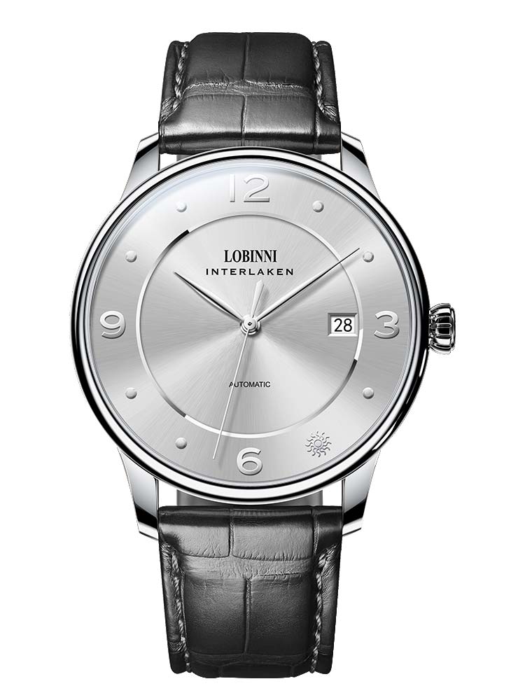 Lobinni Man Automatic Wristwatches Minimalist 40mm.