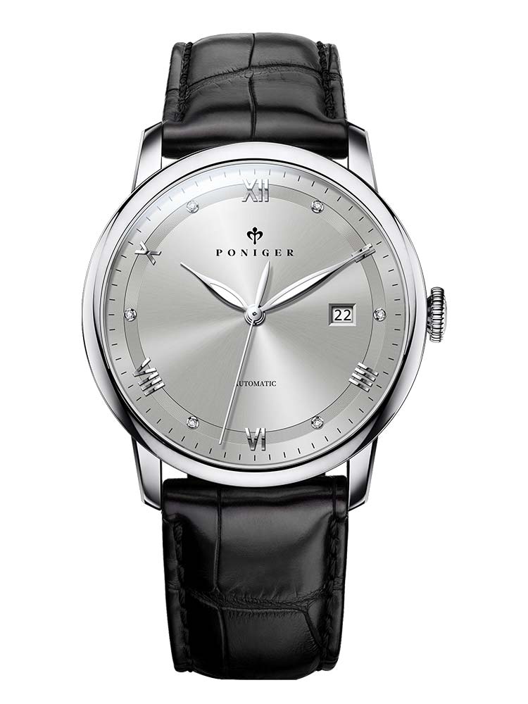 Poniger Luxury Brand Rose Gold Design Automatic Watches 41mm.