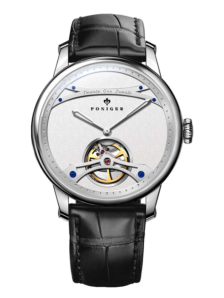 Poniger Men Wrist Mechanical Watch Automatic 42mm.