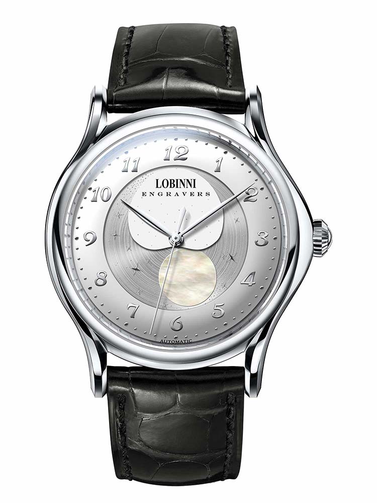 Lobinni Fashion Men Automatic Wristwatches 42mm.