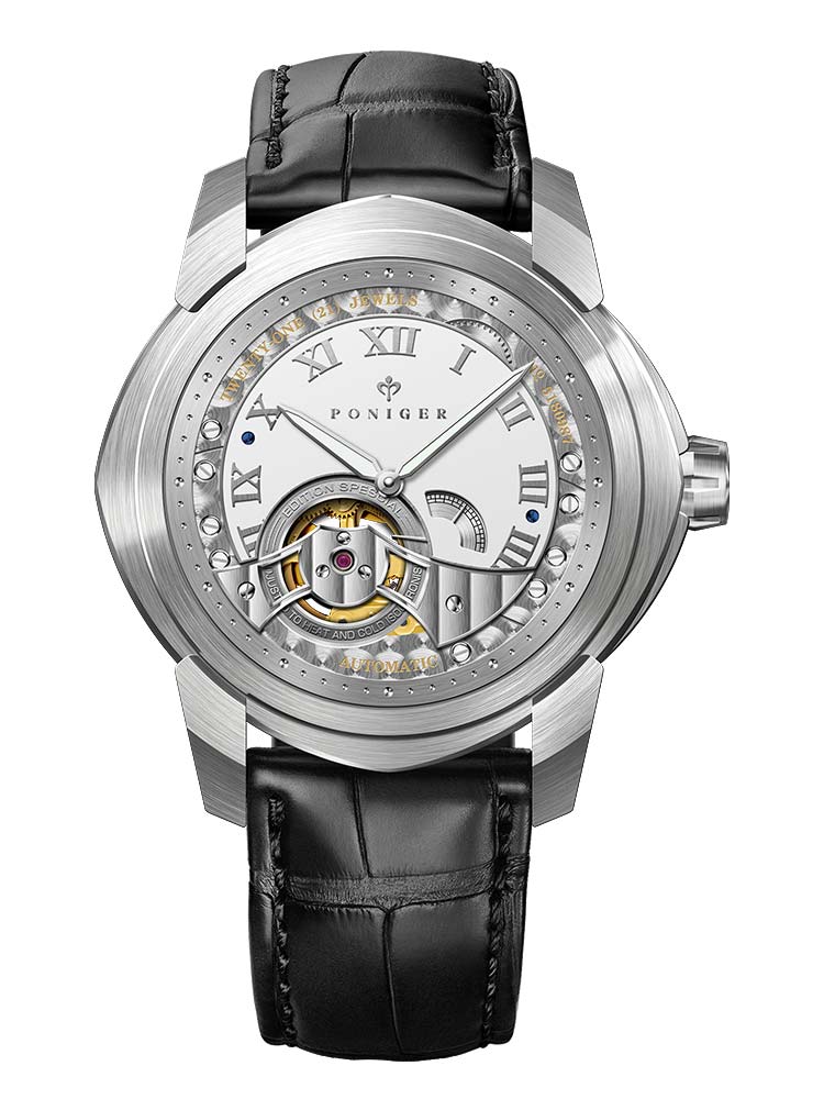 Poniger Big Size Men Automatic Watches 45mm.