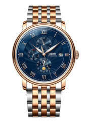 Lobinni Stainless Steel Strap 5ATM Men Automatic Watches 40mm.