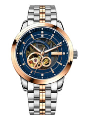 Lobinni Hollow Out Stainless Steel Automatic Wristwatch 42mm.