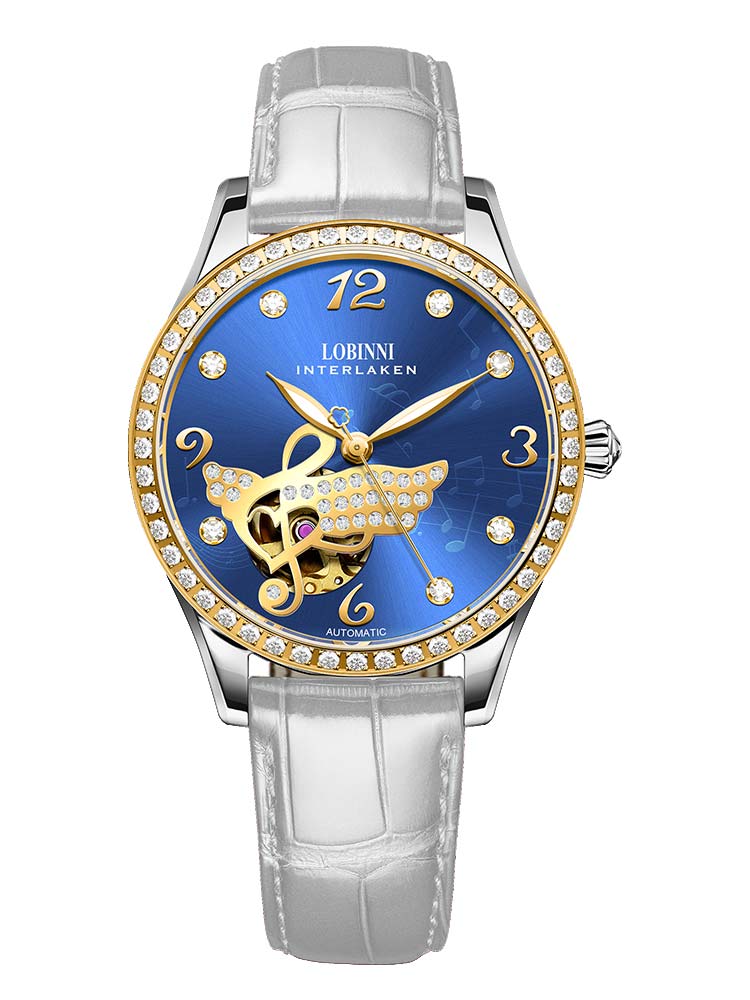Lobinni Women High-end Mechanical Watches 34mm.