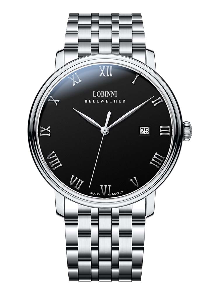Lobinni Business Water Proof Mechanical Watches 40mm.