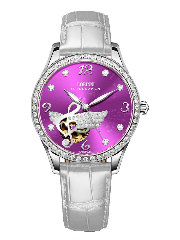 Lobinni Women High-end Mechanical Watches 34mm.